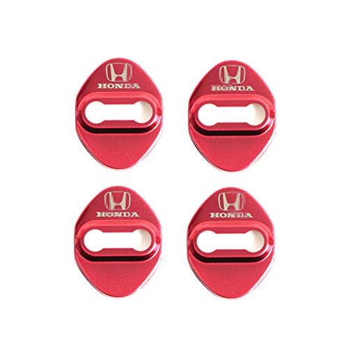 Carbon Fiber Pattern Ramecar Stainless Steel Car Door Lock Latches Cover Protector for Honda Civic Accord City FIT CR-V XR-V HR-V UR-V Odyssey Crosstour Pilot Vezel 4pcs Carbon Fiber Pattern Ramecar Stainless Steel Car Door Lock Latches Cover Protector for Honda Civic Accord City FIT CR-V XR-V HR-V UR-V Odyssey Crosstour Pilot Vezel 4pcs